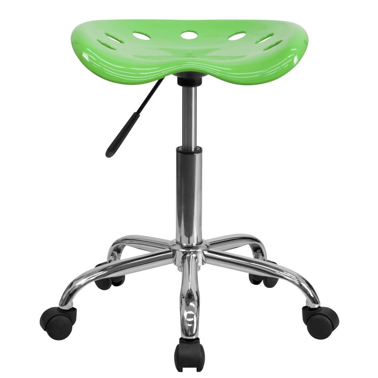 Flash Furniture Adjustable Height Task Stool with Tractor Seat Multiple Colors