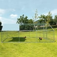 thumbnail image 3 of ICLBC Extra Large Chicken Coop Run Pen Cage Hen House W/ Roof Cover 9x18ft, Metal, Walk in, 3 of 7