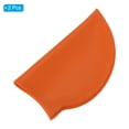 thumbnail image 3 of Uxcell Silicone Swim Cap, Waterproof Swimming Hat Non-Slip Adult Swim Cap for Women and Men, Orange 2 Pcs, 3 of 6