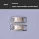 thumbnail image 1 of Decoración de zapatos de moda AF1 Cordones de zapatos Hebilla Cordones de metal Accesorios para zapatos Bloqueo de cordones de metal Kits de zapatillas Hebilla de encajeFrancia Gao Jinjia LED, 1 of 2
