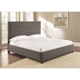 thumbnail image 2 of Steve Silver Isadora Tufted Queen Platform Bed in Gray, 2 of 5