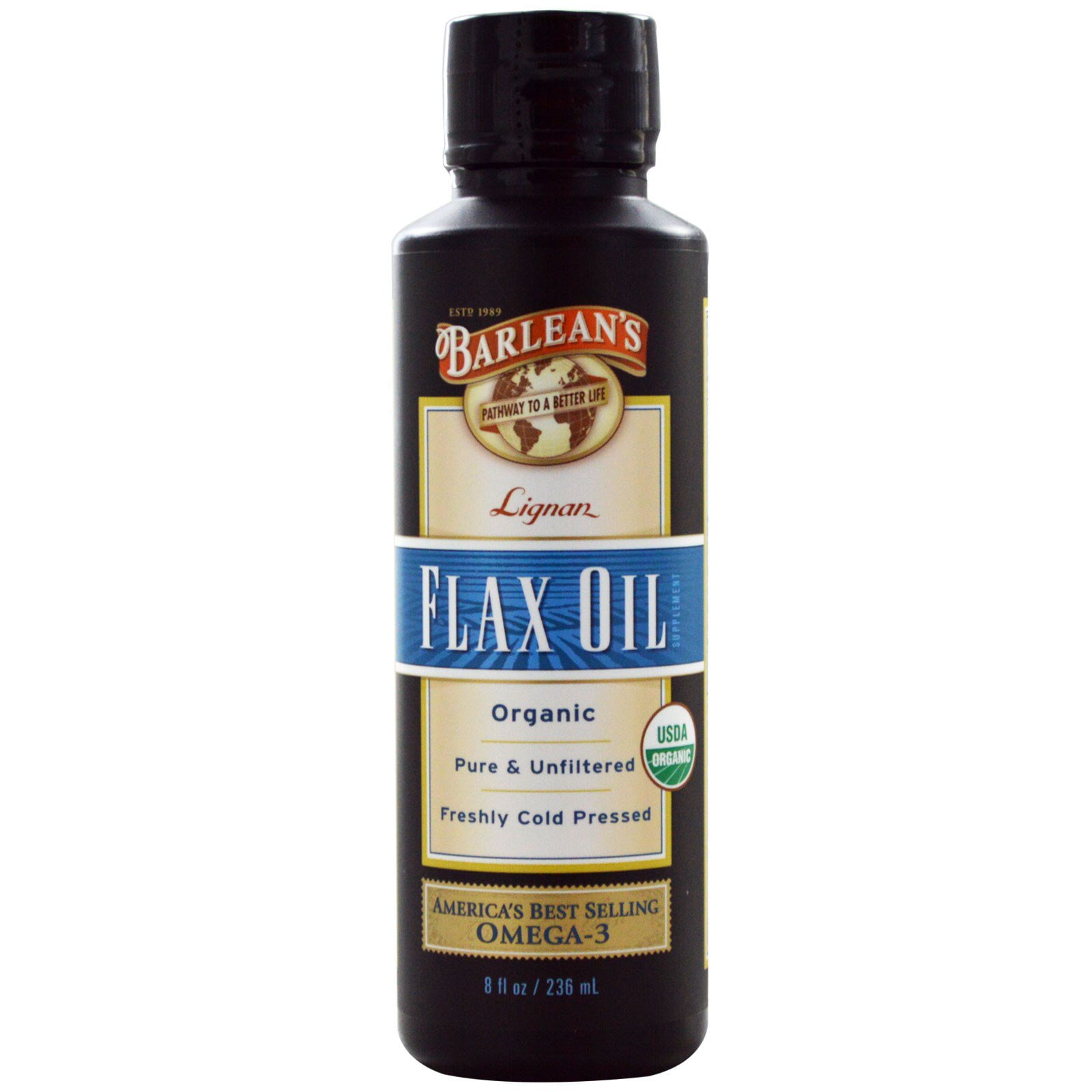 Barleans Organic Oils Barleans Flax Oil, 8 oz