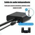 thumbnail image 2 of Adaptador HDMI a VGA con cable conversor de audio, 2 of 5