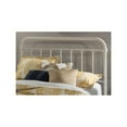 thumbnail image 3 of Bowery Hill Metal Full/Queen Round Spindle Headboard w/Frame - Soft White, 3 of 3