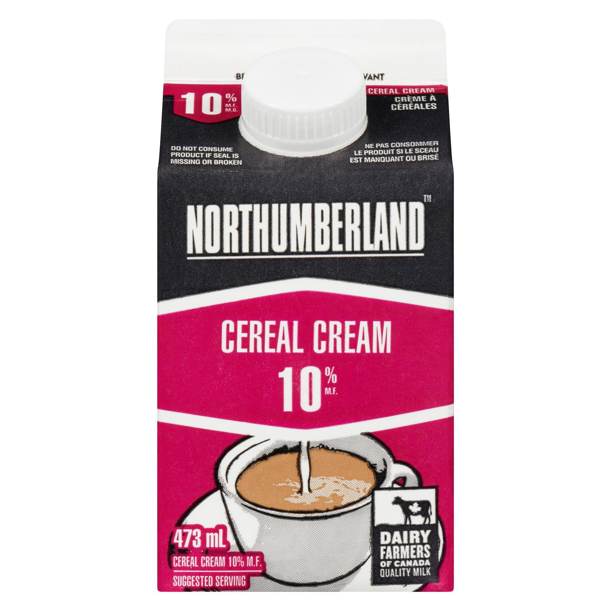 Northumberland 10% Cereal Cream, 473 mL