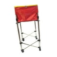 thumbnail image 2 of tamizeot Chariot pour Balles de Tennis Contient 150 Balles de Tennis Amovibles Balles Rouges avec Roues Chariot Rouge 76-96 cm, 2 of 5