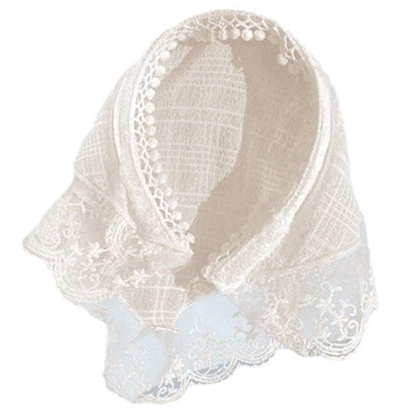 vlrwzc Lace Hair Bandana Hair Bandana Boho Hair Scarf Triangle Head Scarf Summer Hair Accessories for Women Head Decoration