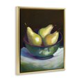 thumbnail image 4 of Stupell Industries Traditional Pear Bowl Food & Beverage Painting Gold Floater Framed Art Print Wall Art, 17 x 21, 4 of 10