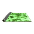 thumbnail image 2 of Ahgly Company Indoor Square Abstract Green Modern Area Rugs, 7' Square, 2 of 4