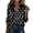 Black, variant on Button Down Shirts for Women Long Sleeve Work Blouses Casual Stretch Shirts Loose Tunic Tops Black S