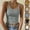 Gray, variant on GERsome Tank Tops for Women U Neck Sleeveless Ribbed Crop Tops Solid Color Basic Slim-Fit Going Out Tops Workout Yoga Tee Shirts