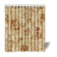 thumbnail image 1 of Cortina de Ducha ABPHQTO Baño poliéster Impermeable Flor Fractal 160x180 cm, 1 of 2