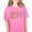 Crunchberry, variant on Oklahoma, United States of America, USA or US State Themed, Groovy Retro Wavy Text, Ivory Comfort Colors T-Shirt, Medium