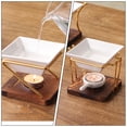 thumbnail image 5 of VORCOOL 1 Set Wax Melts Burner Ceramic with Tealight Candle Holder for Yoga Room, 5 of 7