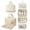 Beige, variant on Travel Toiletry Bag with Jewelry Organizer, Hanging Travel Bag for Toiletries, Puffy Makeup Cosmetic Bag Organizer, Carry-On Travel Accessories Essentials-Black