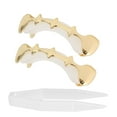 thumbnail image 4 of Party Teeth Brace, Brass Hip Hop Brace Irregular Portable Compatible Multipurpose  For Halloween For Music Concerts For Party Gold, 4 of 8