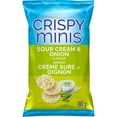 thumbnail image 1 of Quaker Crispy Minis Brown Rice Chips Sour Cream & Onion, 1 of 9