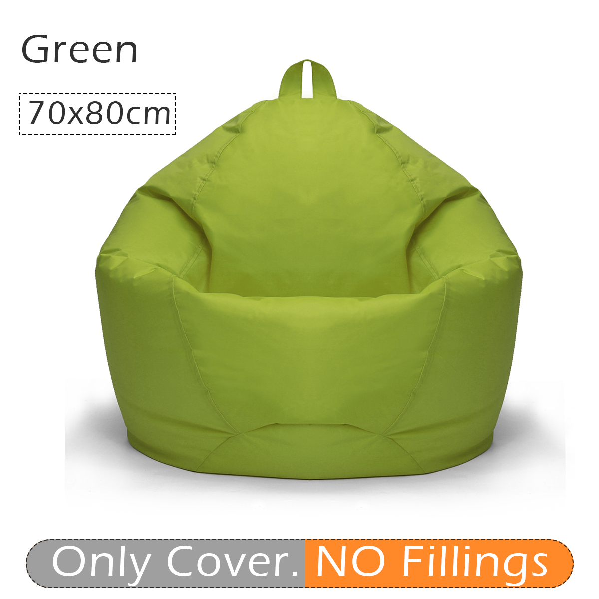 7 Colors Kids Bean Bag Cover Indoor/Outdoor Beanbag Garden Waterproof