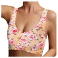 thumbnail image 3 of Full Coverage Bras for Women Plus-Size Print Unblemished With Ice Silk Floral Underwear Bra, 3 of 9