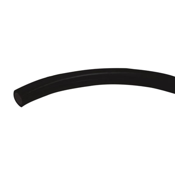 Abbott Rubber T14005002 General Purpose Black Vinyl Tubing, 3/8" x 1/2" x 100', Each