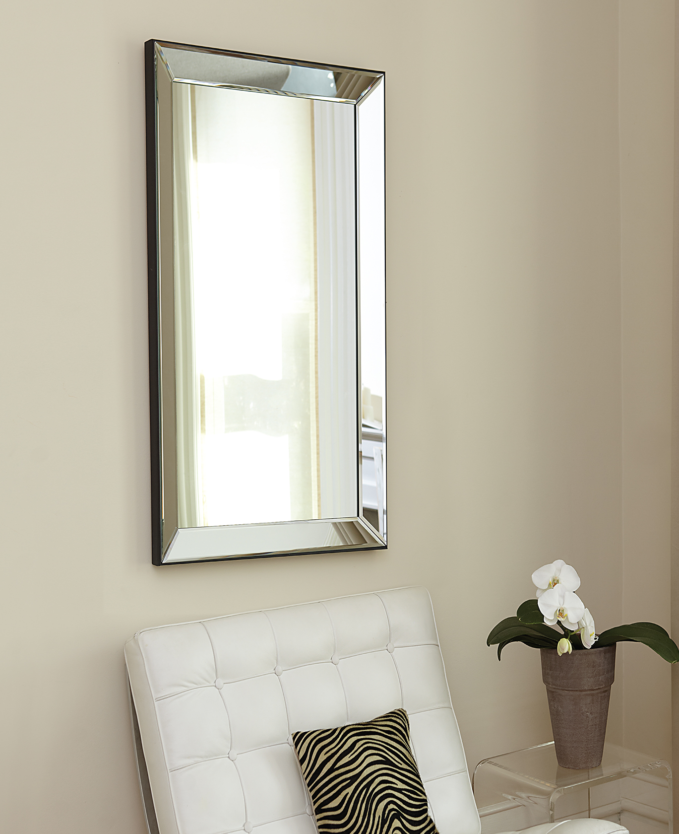 Better Homes and Gardens 19x26 Beveled Mirror on Mirror - Walmart.com