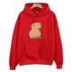 thumbnail image 1 of Sudadera con capucha divertida con estampado de capibara para mujer/hombre, Tops de dibujos animados Kawaii, sudadera para niñas, jerséis con capucha gráficos Harajuku de moda Unisex, 1 of 4