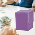 thumbnail image 4 of PU Leather Deck Case Card Storage Deck Box Playing Cards Case for Business Cards, 4 of 7