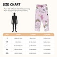 thumbnail image 4 of Picia No Drama Llama Womens Soft Woven Cotton Elastic Waistband Sleep Pajama Pant Lounge Sleep Pant With Pockets And Drawstring-Large, 4 of 9