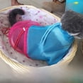 thumbnail image 2 of Bolsa de baño para gatos Bolsa fija multifuncional para gatos Bolsa de baño para gatos Bolsa antiarañazos para gatos Suministros de limpieza, 2 of 3