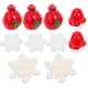 thumbnail image 4 of Holiday Garden Miniatures Home Decoration Christmas Celebration 1.8×1.4×1.2in 10Pcs, 4 of 5