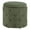 Pine Green, variant on Erindale Round Storage Ottoman in Moss Green Fabric