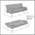 thumbnail image 2 of A sofa; Sleeping functional sofa: folding sofa bed; Sofa bed, 2 of 7