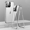 thumbnail image 1 of SZTXJ 1 Pack Case for iPhone 13 Pro Max, 360 Degree Front and Back Tempered Glass Case, All-inclusive Metal Phone Case for iPhone 13 Pro Max Shockproo, 1 of 5
