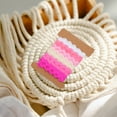 thumbnail image 5 of PAMINGONO Trim Ribbon Embellishment Polyester Assorted Color For Home Decor 2Pcs 35.37X0.20X0.04in, 5 of 8