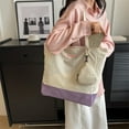 thumbnail image 1 of Ganfancp Lienzo Bolso Mujer Pequeño Fresco Moda Versátil Bolso Hombro Mujer Tendencia Gran Capacidad Bolsa Crossbody Más Pequeño Bolso Cremallera Ofertas Del Día Liquidación Bolsa de Lona X1, 1 of 1