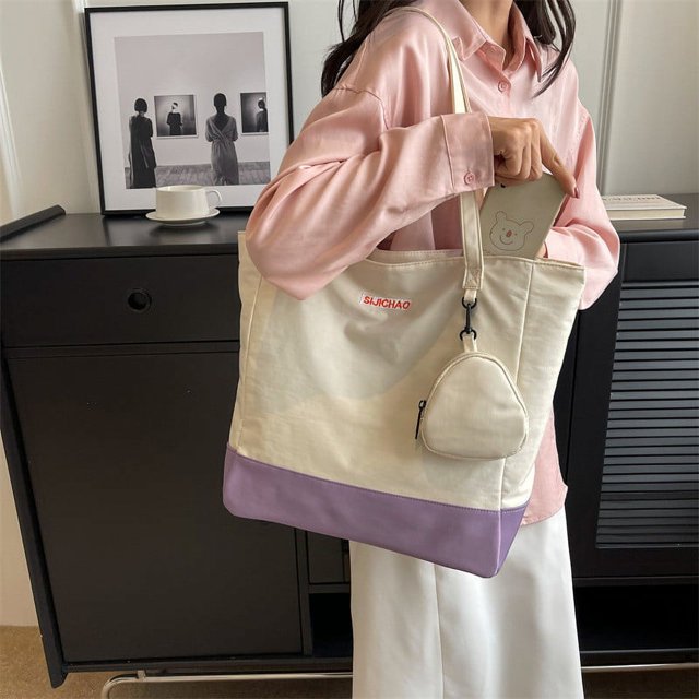 Ganfancp Lienzo Bolso Mujer Pequeño Fresco Moda Versátil Bolso Hombro Mujer Tendencia Gran Capacidad Bolsa Crossbody Más Pequeño Bolso Cremallera Ofertas Del Día Liquidación Bolsa de Lona X1