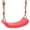 Red, variant on HOTBEST Trapeze Swing Seat, Replacement Single Swing Seat, Adjustable Ropes Plastic Bench Tree Hanging Swing For Children Garden Playground Backyard Outdoor 220lbs/100kg for 3-10 Years Kids Children