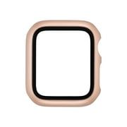 WITHit Full Protection Rose Gold Bumper with Glass Screen Protection for 45mm Apple Watch