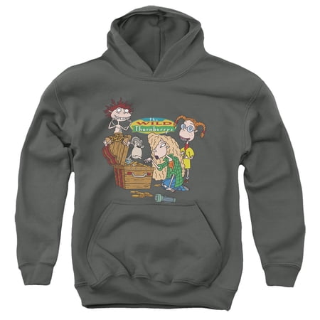 Wild Thornberrys Treasure Hunt Unisex Youth Pull-Over Hoodie