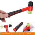 thumbnail image 4 of Martillo de Goma Uxcell de Doble Cara con Agarre de Plástico Antideslizante para Manualidades, 4 of 7