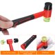 thumbnail image 4 of Martillo de Goma Uxcell de Doble Cara con Agarre de Plástico Antideslizante para Manualidades, 4 of 7
