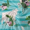 thumbnail image 4 of SKYSONIC Velvet Plush Throw Thermal Blanket - 4x5FT - Llama and Cactus Printed for Couch Bed Sofa Car, 4 of 5