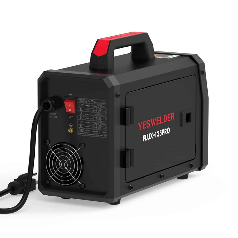 YesWelder 135Amp Digital Display 3-in-1 Gasless Welder, FLUX YesWelder 135Amp Digital Display 3-in-1 Gasless Welder, FLUX