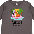 thumbnail image 4 of Inktastic Someone in Miami Loves Me Boys or Girls Long Sleeve Toddler T-Shirt, 4 of 5