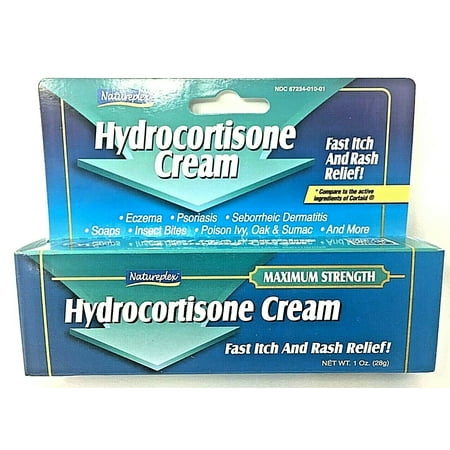 Natureplex Hydrocortisone Cream or Eczema Psoriasis Poison Ivy Oak Soaps (Best Way To Dry Poison Ivy)