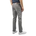 thumbnail image 4 of Jachs NY Men's Classic 5-Pocket Cotton Stretch-Straight Leg Denim Jean Pant (Gray, 30W x 30L), 4 of 6