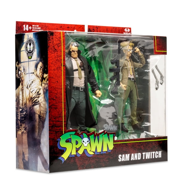 SPAWN Sam＆Twitch サム　トゥイッチ　フィギュア　未開封 McFarlane Toys Spawn Sam & Twitch Deluxe Figure Set, 7