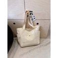 thumbnail image 6 of Women's Canvas Tote Bag with Multiple Pockets, Large Capacity Shoulder Handbag for Work, School, Travel and Everyday Use, 6 of 10