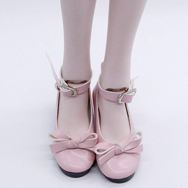 Cute 1 3 Shoes Thick Block Heels For Accessory Pink Walmart