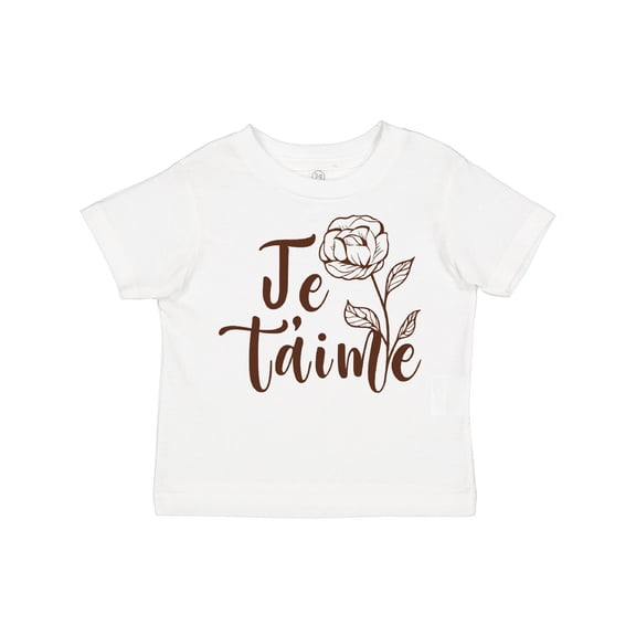 Inktastic Je T'aime Boys or Girls Toddler T-Shirt